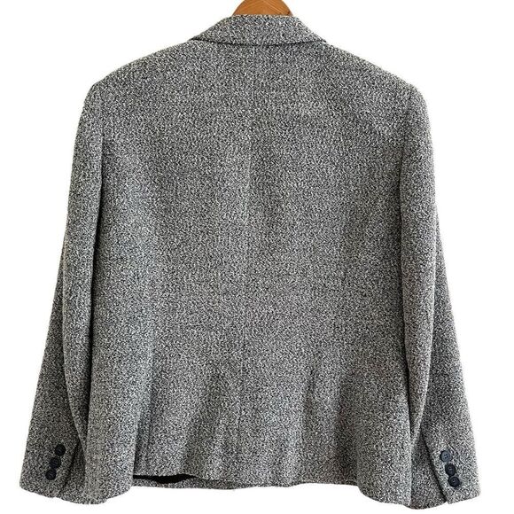 Talbots vintage Wool Tweed Jacket 12P Blazer Preppy Capsule Academia - Picture 2 of 11